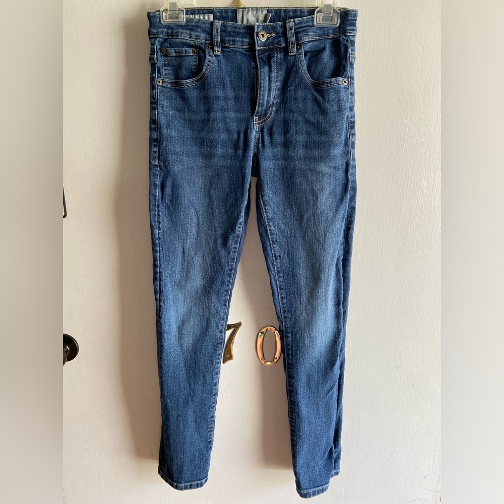 Lucky Brand Girls Dark Blue Skinny Jeans